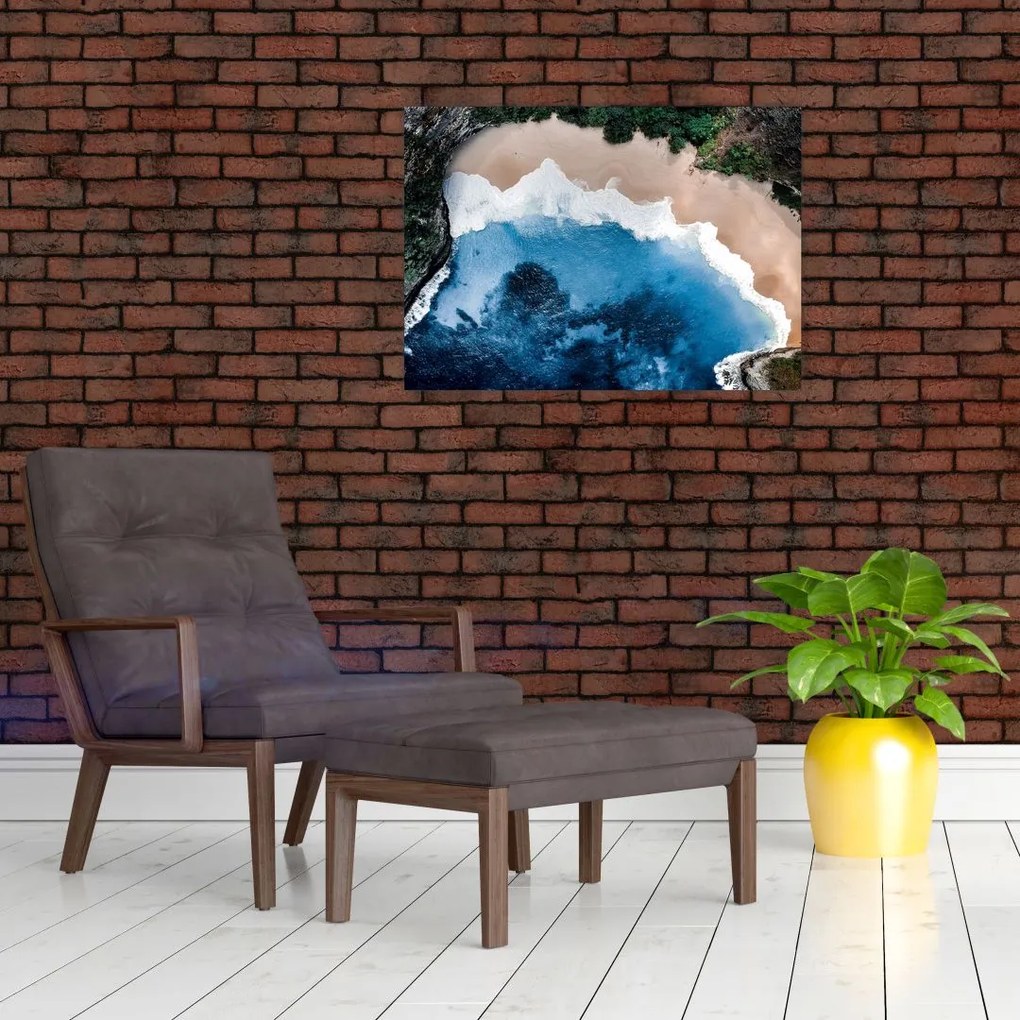 Obraz na szkle plaży Nusa Penida, Indonezja (70x50 cm)