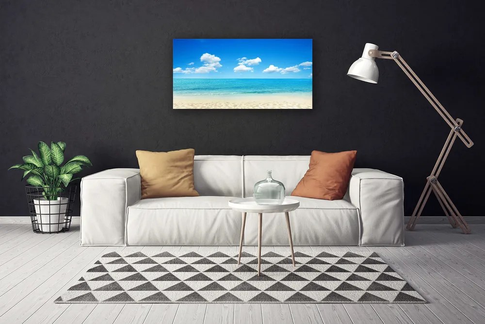 Obraz canvas Błękit Nieba nad Oceanem