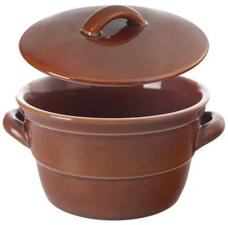 Orion Ceramiczny garnek do smalcu z pokrywką, 0,7l