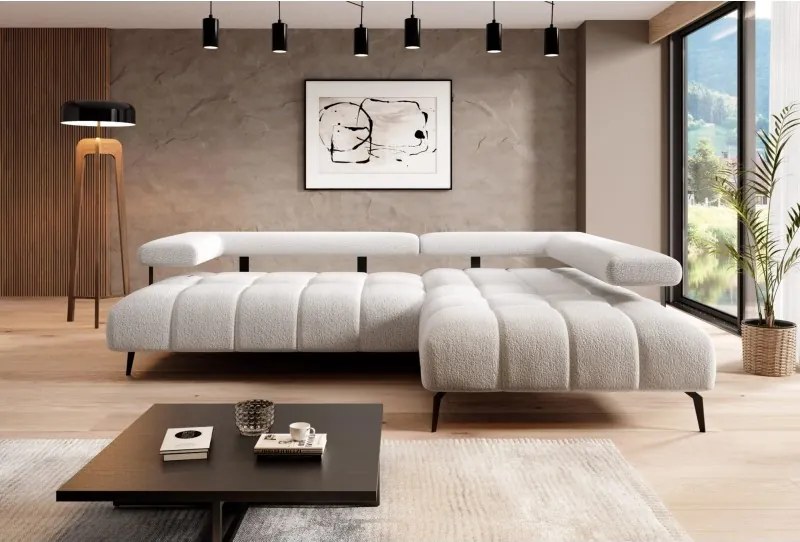 Narożnik MAGNETIC L układ L z elektryczną regulacją siedziska WERSAL