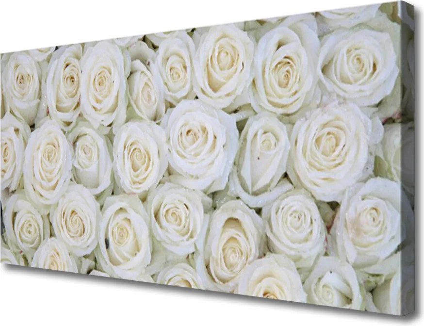 Obraz na płótnie Bukiet Herbacianych Róż