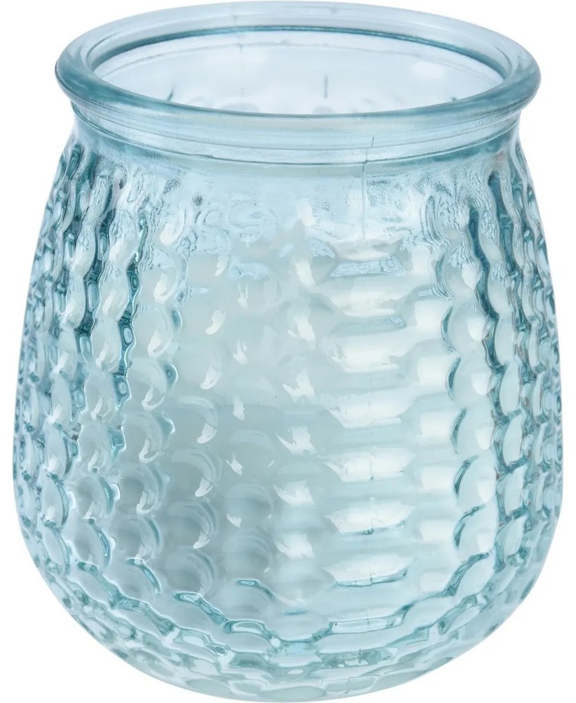 Świeca odstraszająca Citronella, niebieski, 160 g, 10 x 10 cm