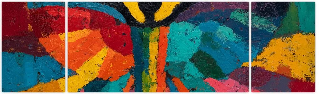 Obraz - Malowany anioł (170x50 cm)