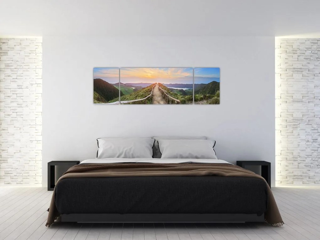 Obraz - Górska ścieżka (170x50 cm)