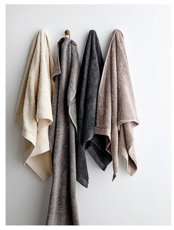 Brązowy bawełniany ręcznik frotte 30x30 cm Comfort – Södahl