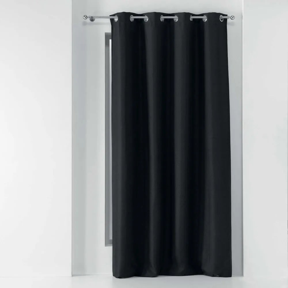 Antracytowa zasłona zaciemniająca 135x280 cm Tissea – douceur d'intérieur
