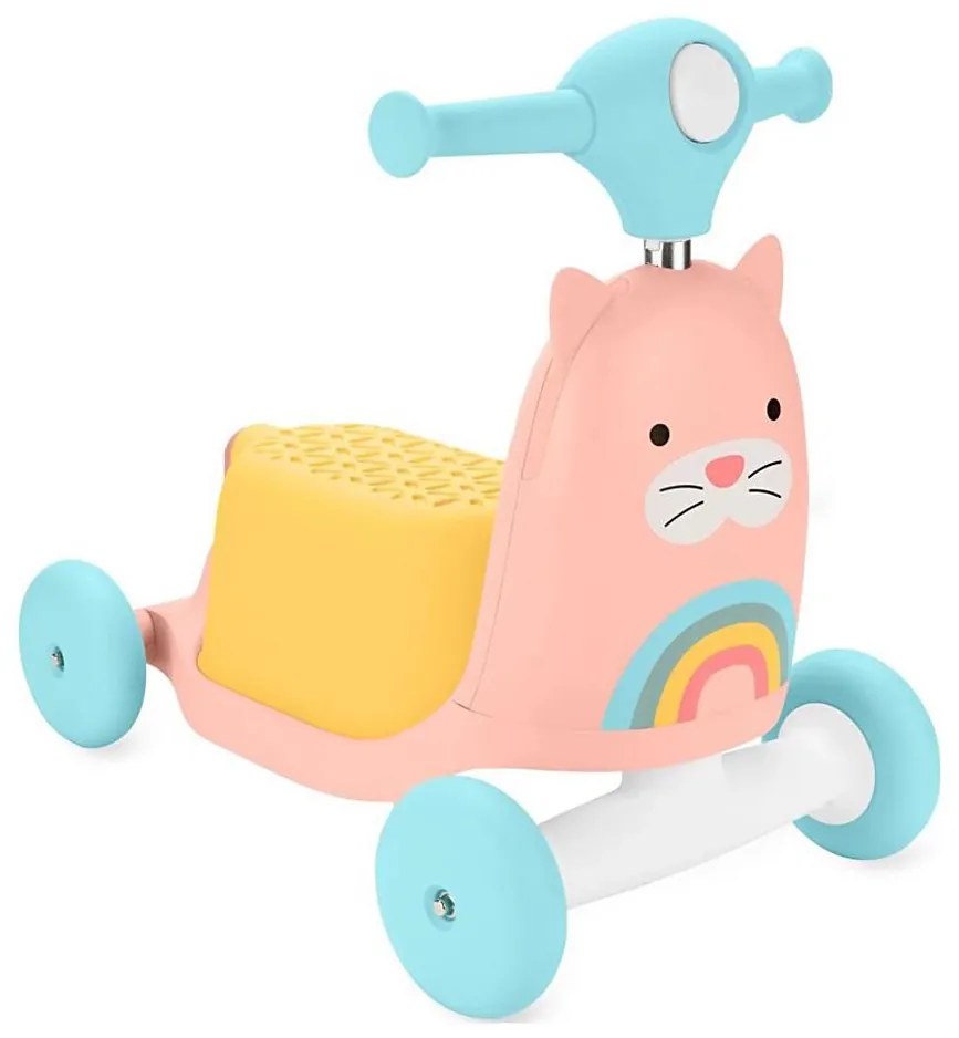Skip Hop - Rowerek do pchania 3w1 ZOO kot 3xAAA