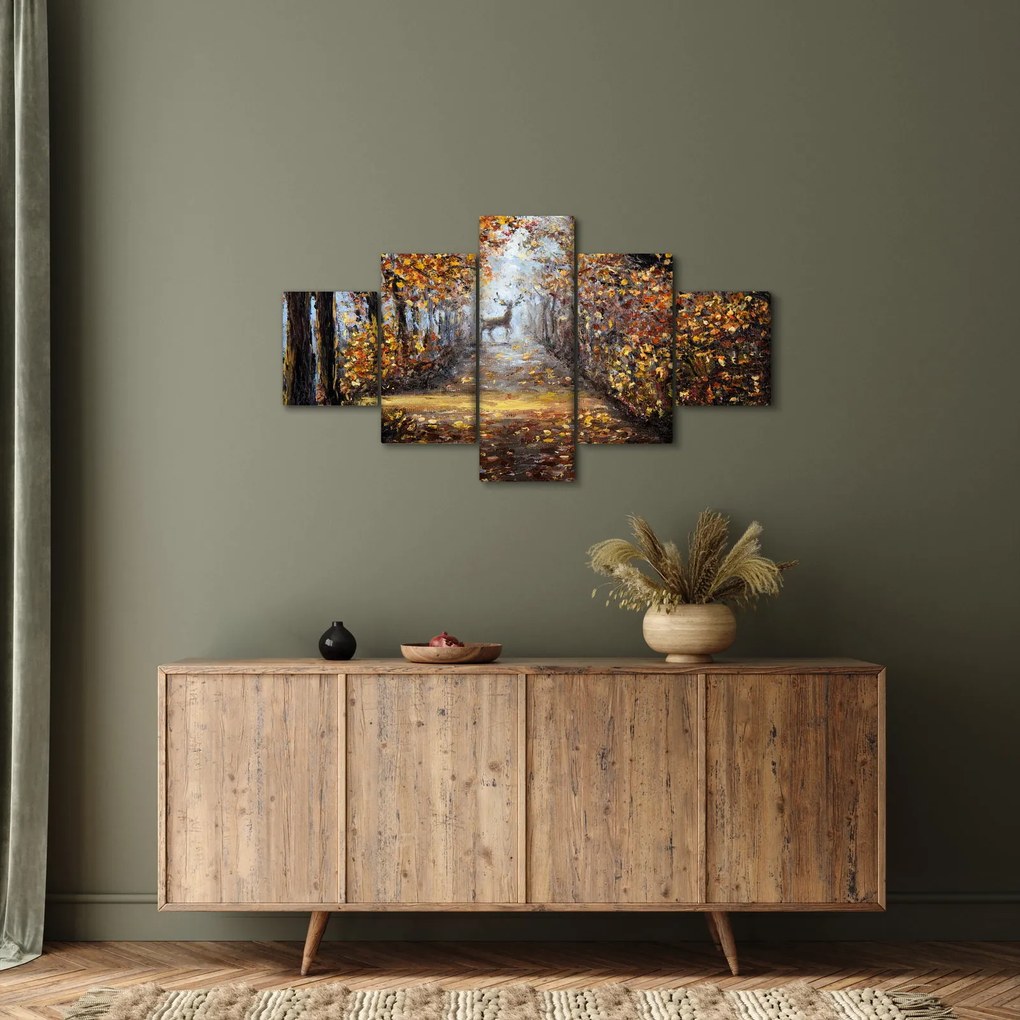 Obraz - Duch lasu (125x70 cm)