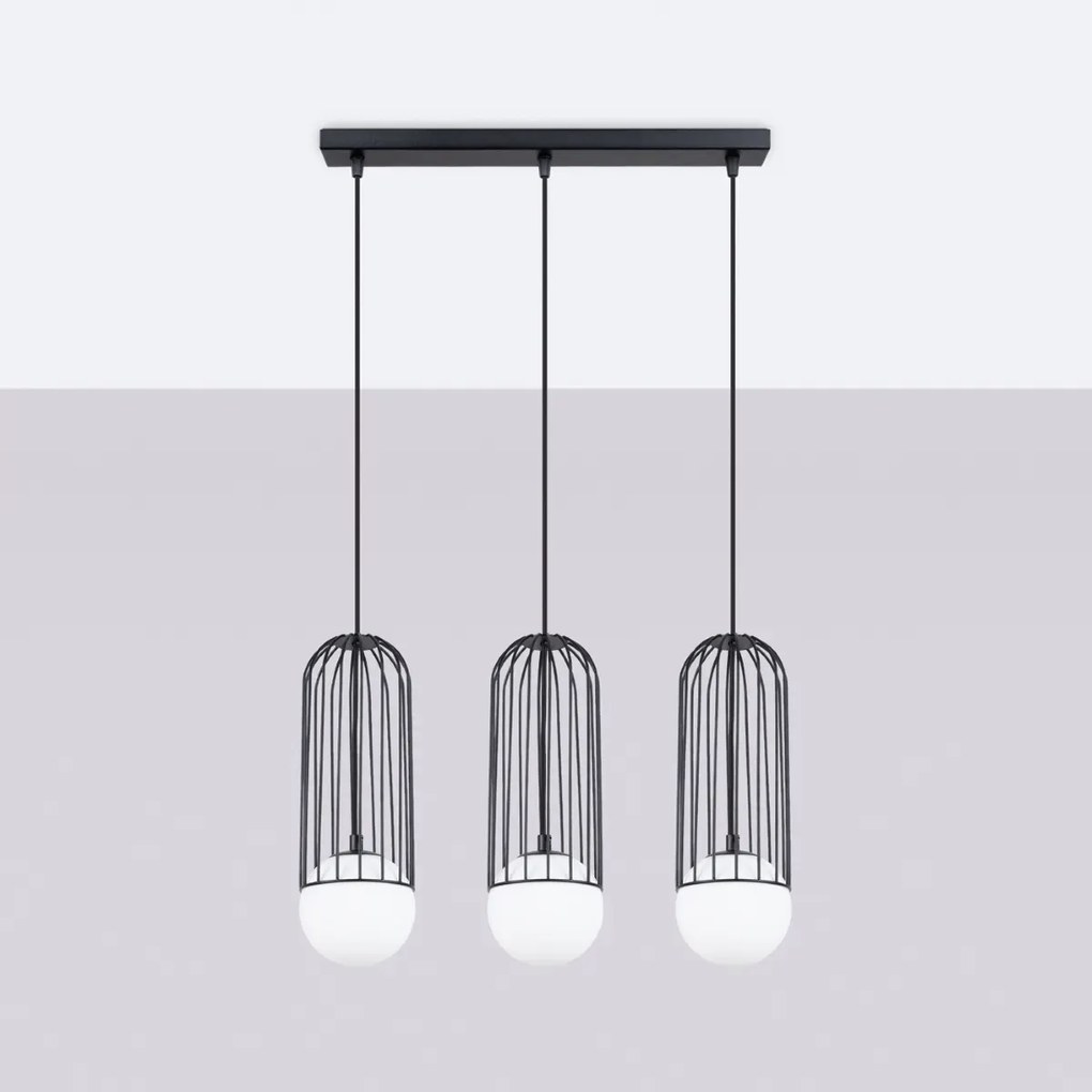 Listwa oświetlająca BRINA 3L czarna SOLLUX LIGHTING