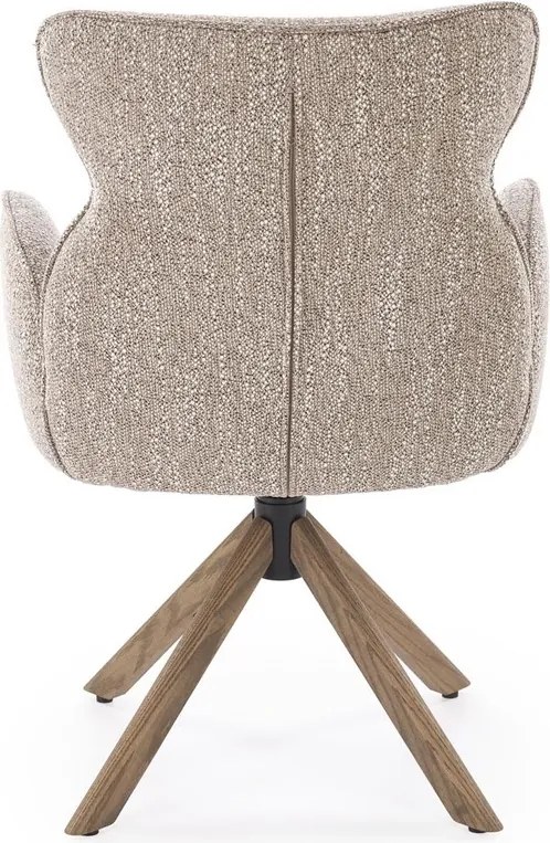 Krzesło do jadalni z obrotowym siedziskiem K585 Halmar