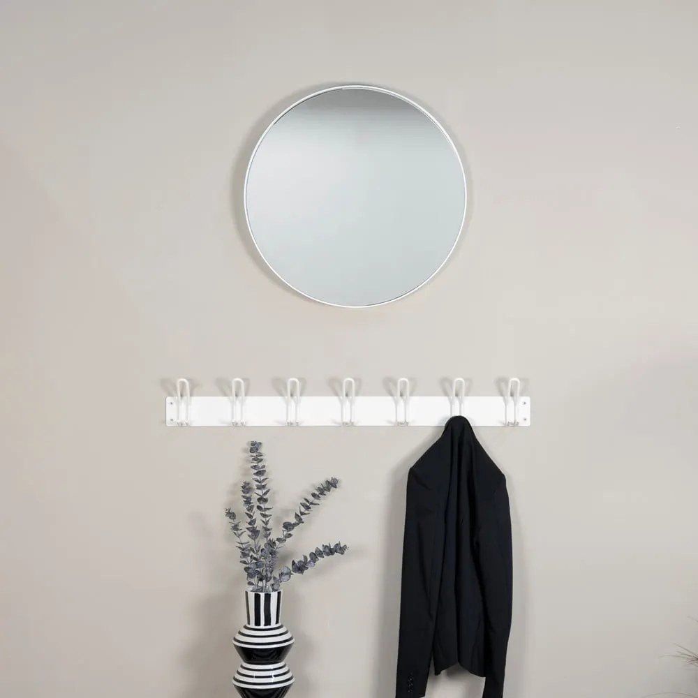 Biały metalowy wieszak ścienny 100 cm Miles – Spinder Design