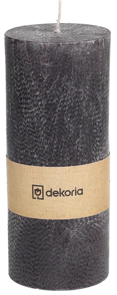 Świeca zapachowa palmowa walec Black