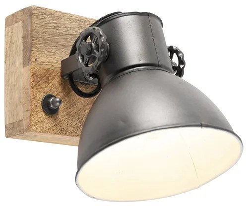 Industrialny reflektor ciemnoszary z mango 18 cm - Mangoes