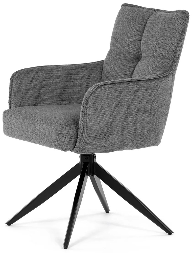 Zestaw krzeseł obiadowych z mechanizmem powrotnymDCH-P3170 GREY2, 2 szt.