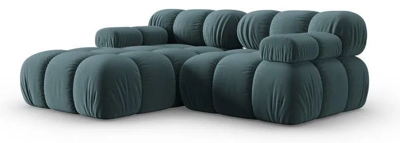Morska aksamitna sofa 191 cm Bellis – Micadoni Home