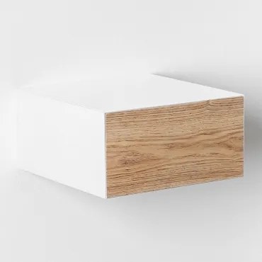 Florens Wisząca Szafka Nocna Miel & ↔︎ 30 Cm - Sklum