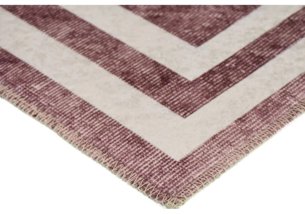 Czerwony dywan odpowiedni do prania 150x80 cm – Vitaus