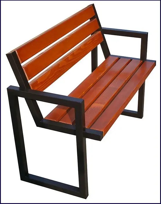 Ławka parkowa Agmo 150 cm - 84 kolory