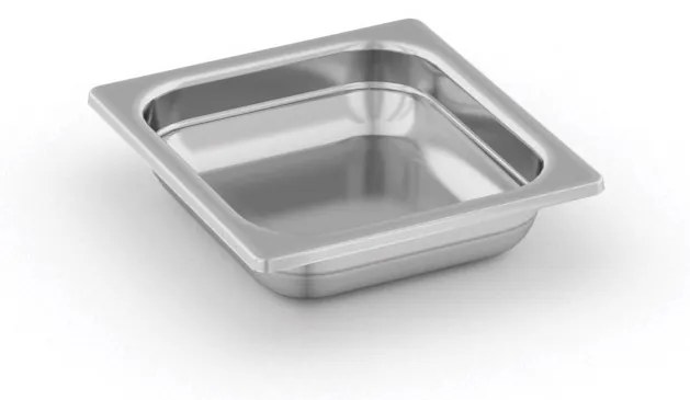 Pojemnik gastronomiczny ze stali nierdzewnej GN 2/3, 353 x 325 x 65 mm