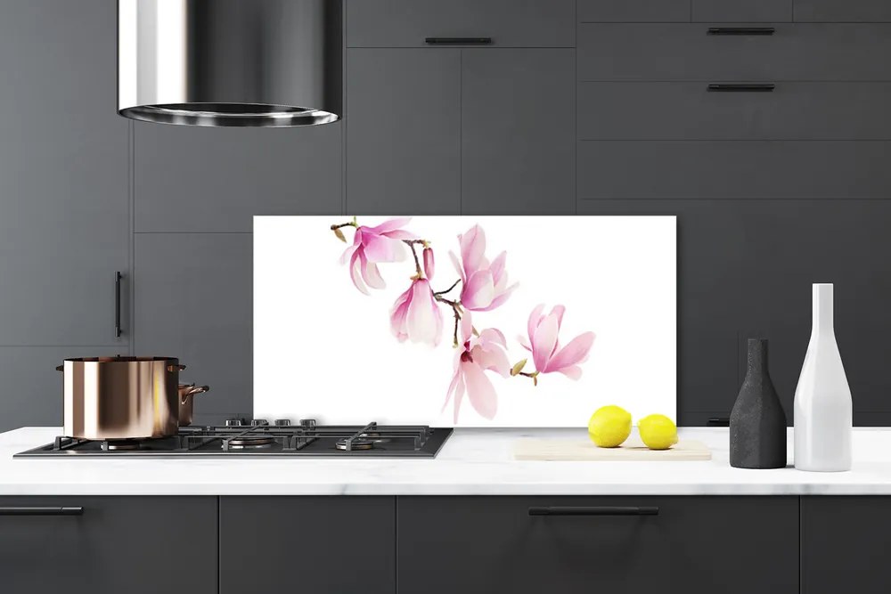 Panel Szklany Harmonijna Kompozycja Botaniczna