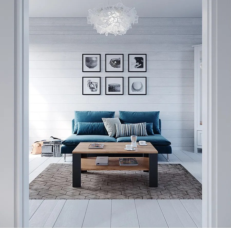 Stolik kawowy antracyt 100x60x42