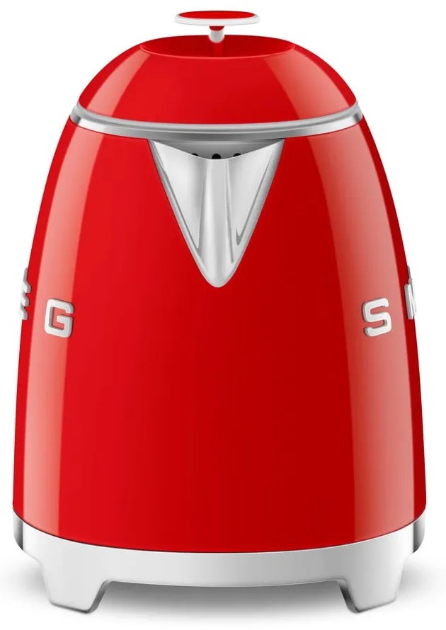 Czerwony czajnik elektryczny ze stali nierdzewnej 800 ml Retro Style – SMEG