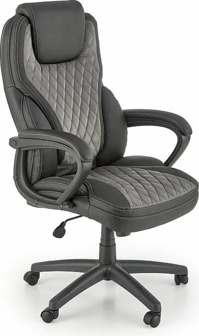 Fotel biurowy GANDALF szary/czarny