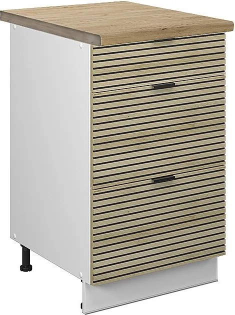 Szafka dolna do kuchni panel dębowy 50x60x82 fame-line