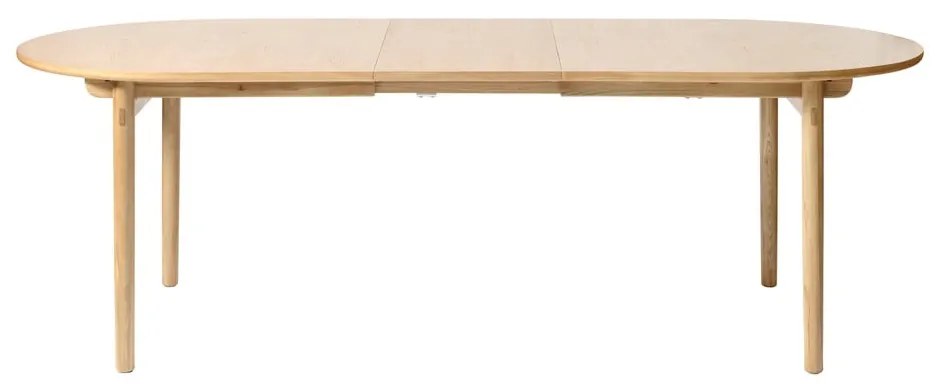 Rozkładany stół w dekorze dębu 100x190 cm Carno – Unique Furniture