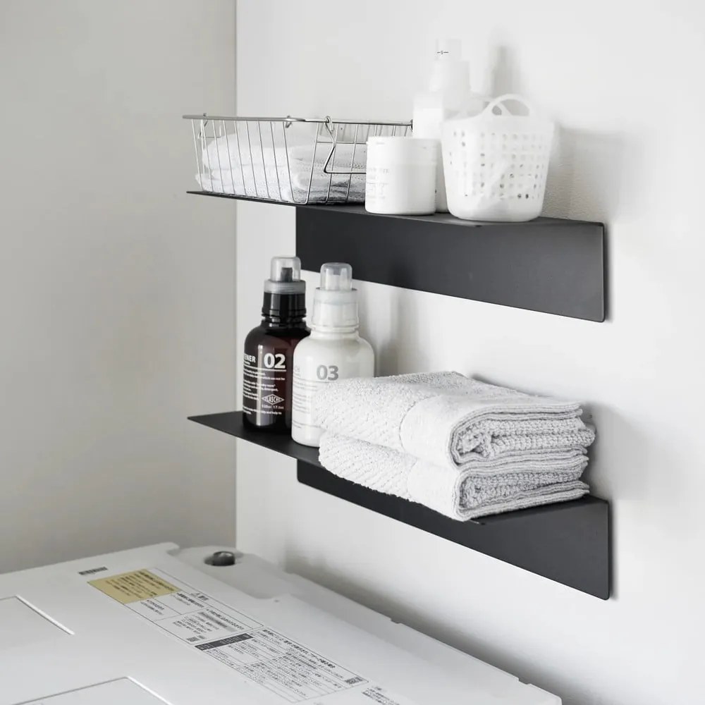 Czarna metalowa półka 50 cm – YAMAZAKI