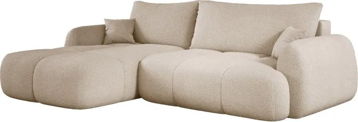 Narożnik COCO z funkcją spania poduszkami i pojemnikiem Now Or Never 06 DOMOHOME