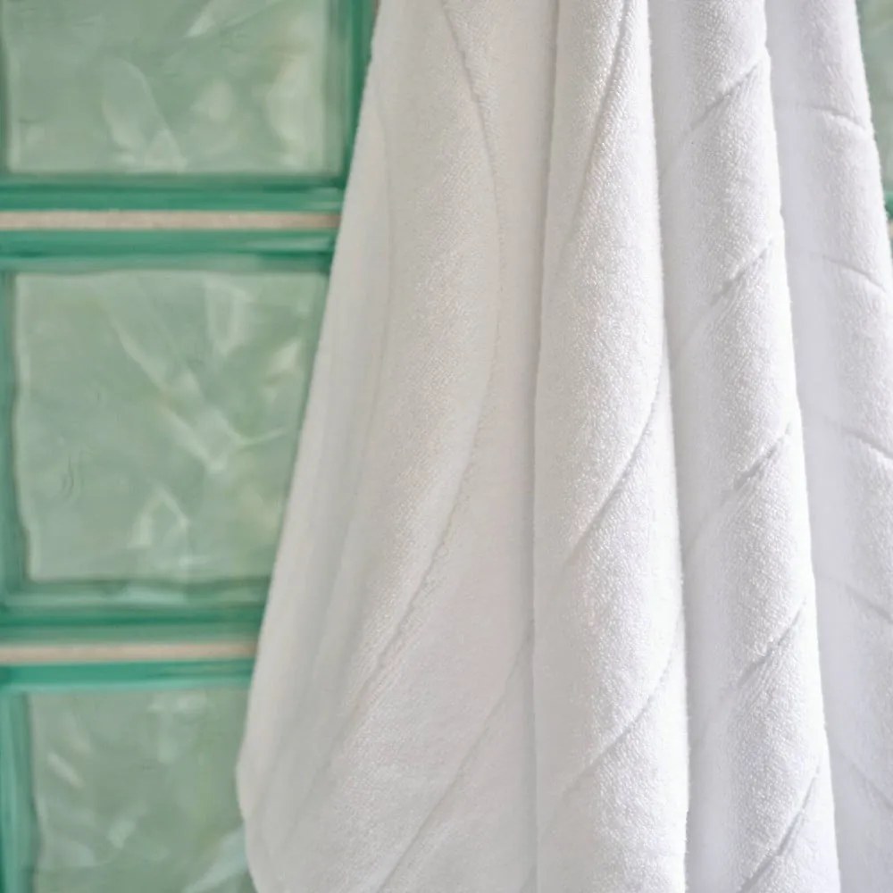 Czarny bawełniany ręcznik frotte 50x100 cm Time – Zone