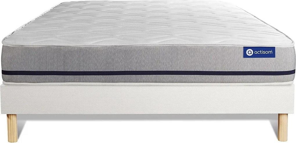 Materac Actilatex soft 130x190cm + zestaw podstawa lózka