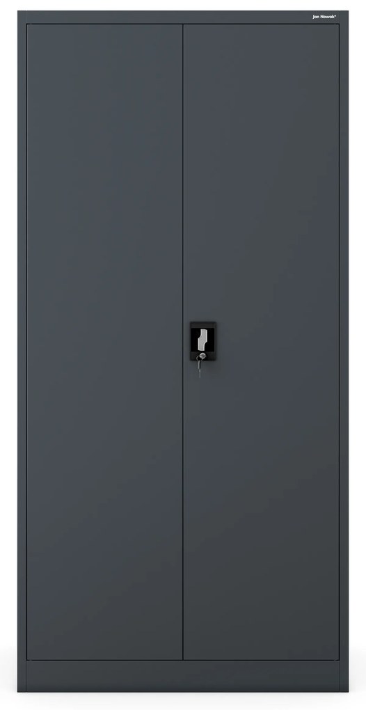Szafa metalowa wielofunkcyjna DAWID, 900 x 1850 x 450 mm, antracytowa