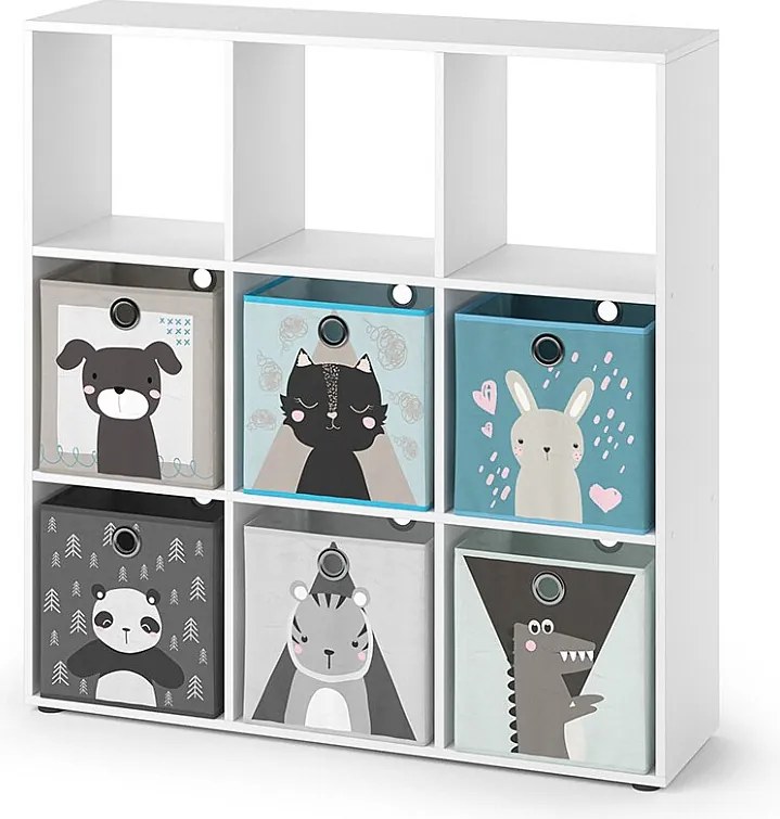 Półka dla dzieci biały 104x29x108 nove