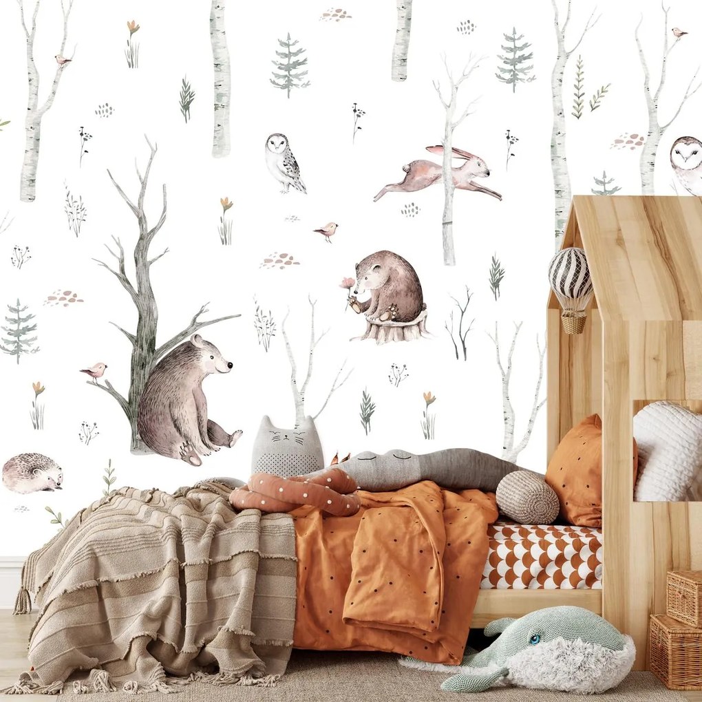 Fototapeta - W lesie (196x136 cm)