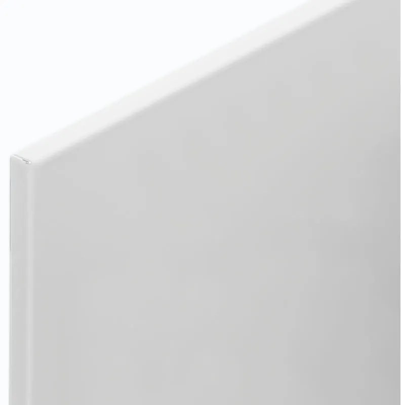 Bezramowa biała tablica do pisania, magnetyczna, 1150 x 750 mm