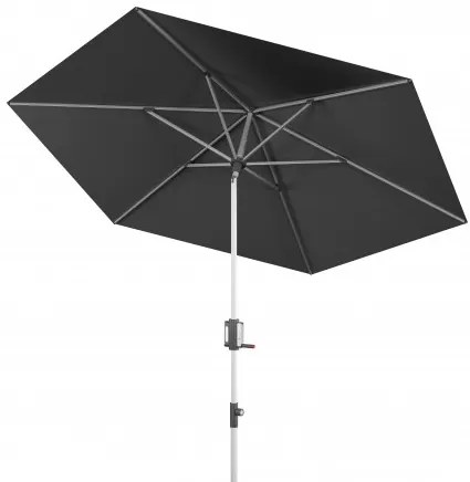 KNIRPS APOLL 290 cm - parasol do centrum ogrodniczego : Kolor parasola - Ciemnoszary