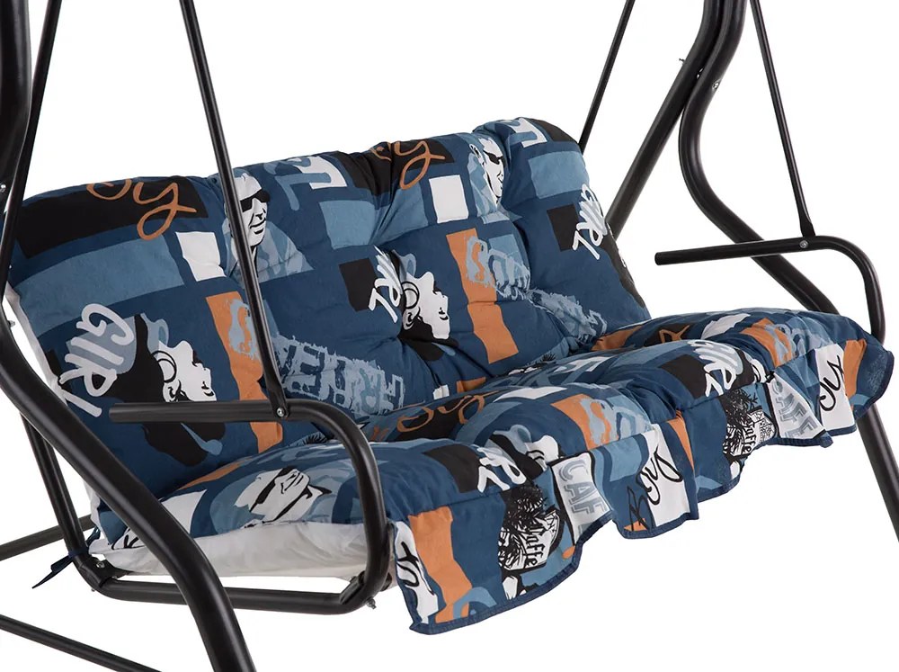Poduszki z daszkiem na huśtawkę 130 cm Luna / Kate F004-01LB PATIO