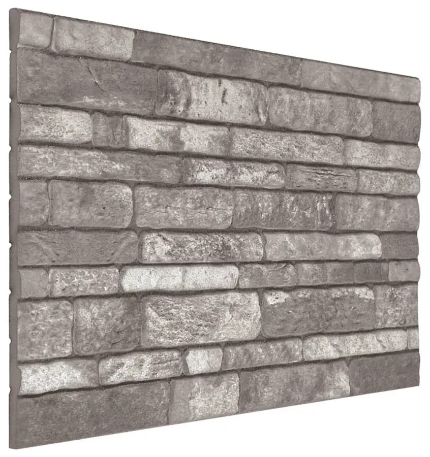 Ciemnoszare panele ścienne komplet 10 sztuk Z9-B99