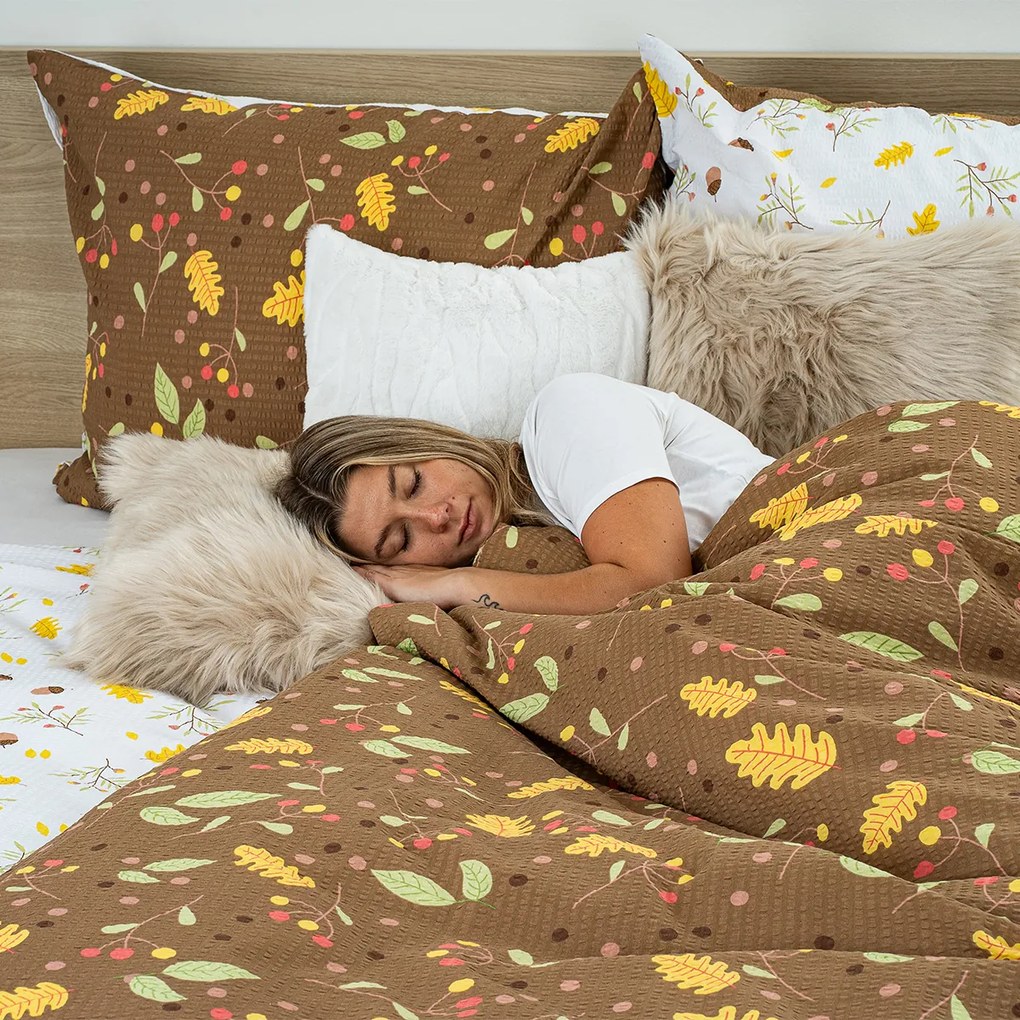 4Home Pościel z kory Jesień, 160 x 200 cm, 70 x 80 cm, 160 x 200 cm, 70 x 80 cm