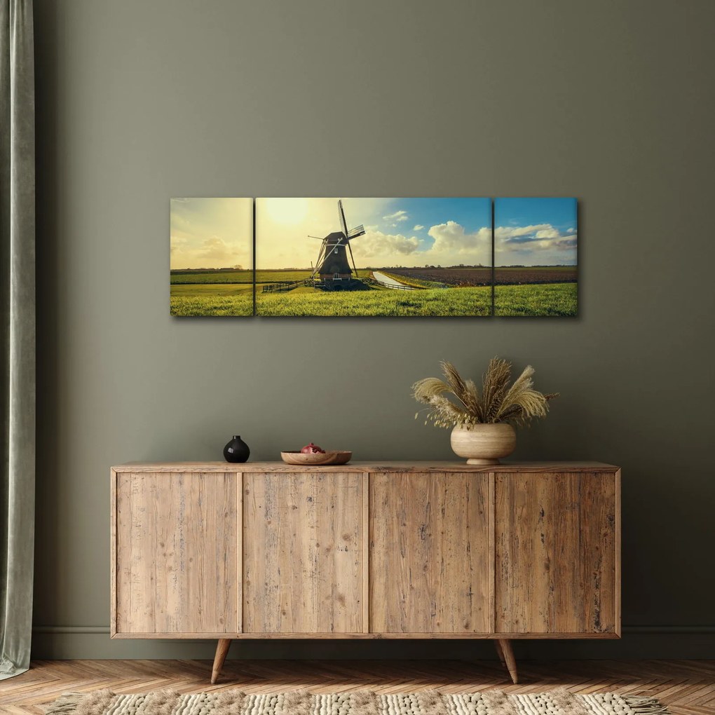 Obraz - Wiatrak (170x50 cm)