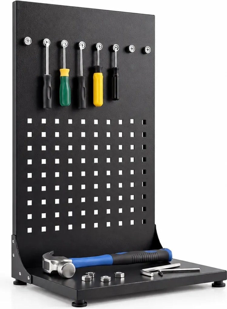 Tablica perforowana nablatowa z magnesami 66x40 cm