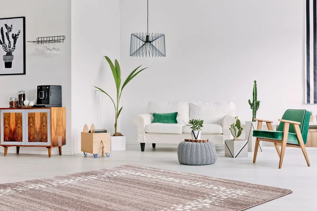 Dywan Loft Beżowy 160 cm x 230 cm