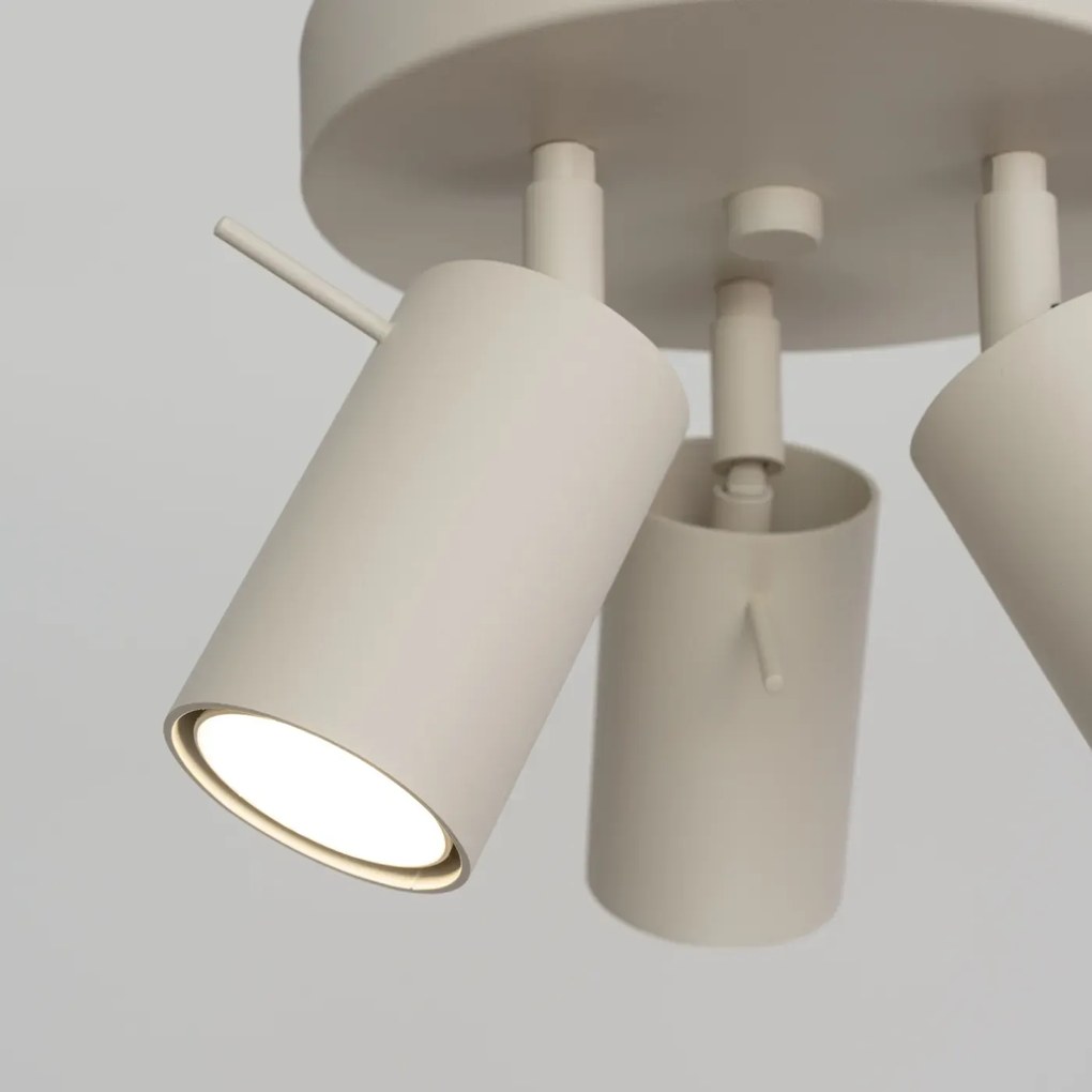 Plafon RING 3P beżowy SOLLUX  LIGHTING