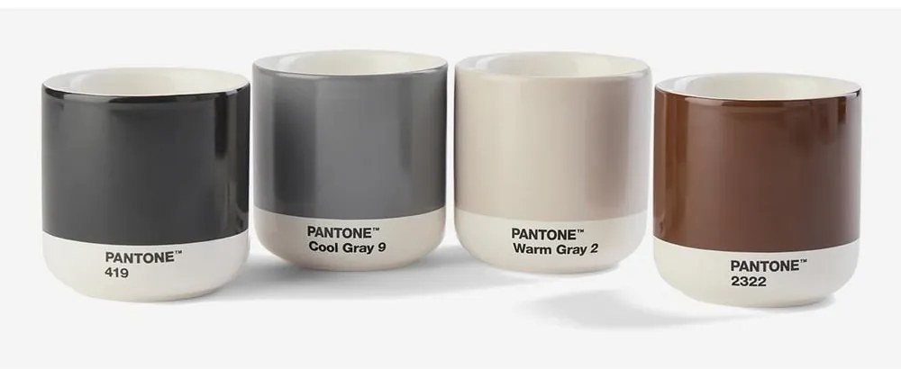Ceramiczne kubki zestaw 4 szt. 175 ml Cortado – Pantone
