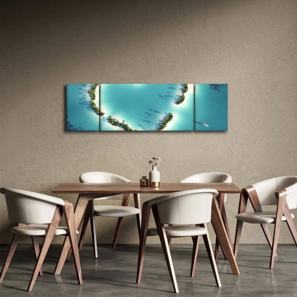 Obraz - Wyspy serca (170x50 cm)