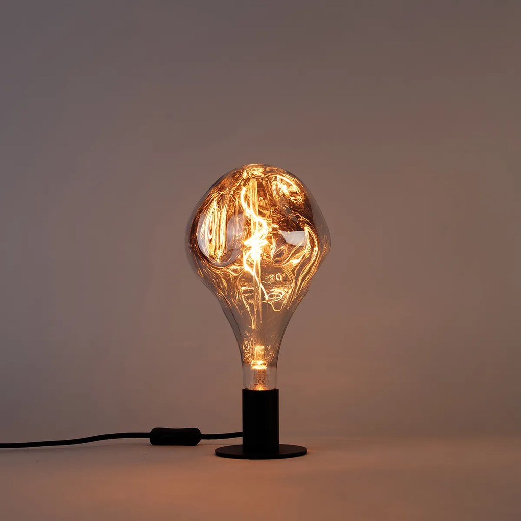 Żarówka LED E27 z możliwością ściemniania A165 srebrna 6W 160lm 1800K