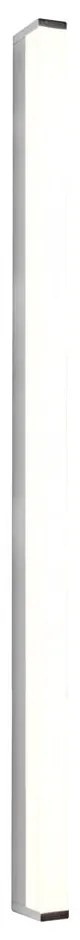 Kinkiet LED w kolorze błyszczącego srebra (dł. 120 cm) Fabio – Trio