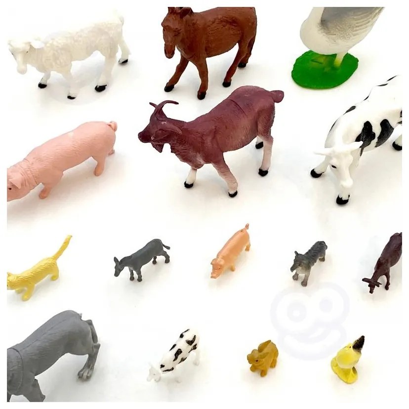 Woopie zestaw figurki zwierzęta farma 34 szt.